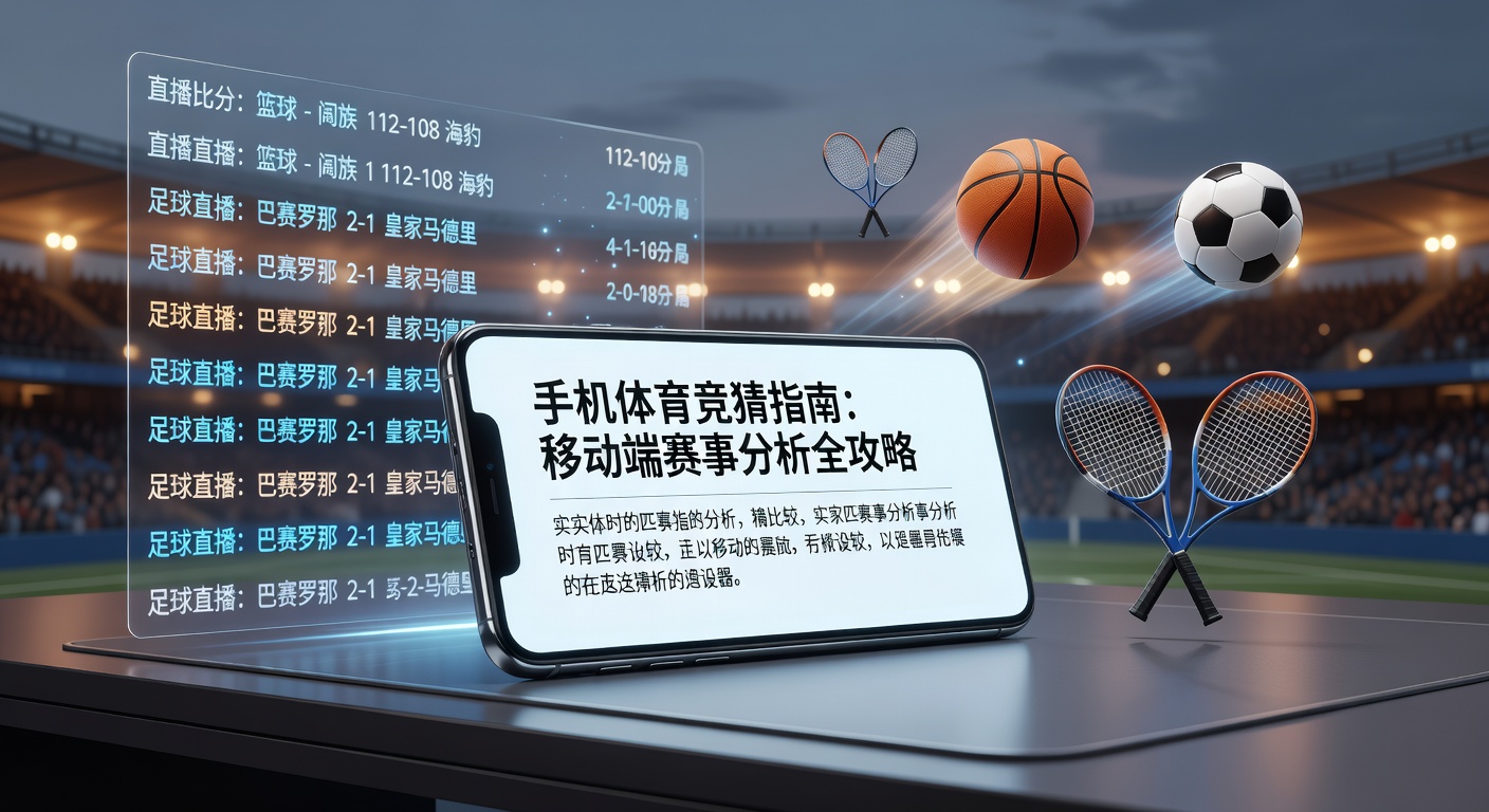 手机体育竞猜指南：赛事分析技巧与平台推荐