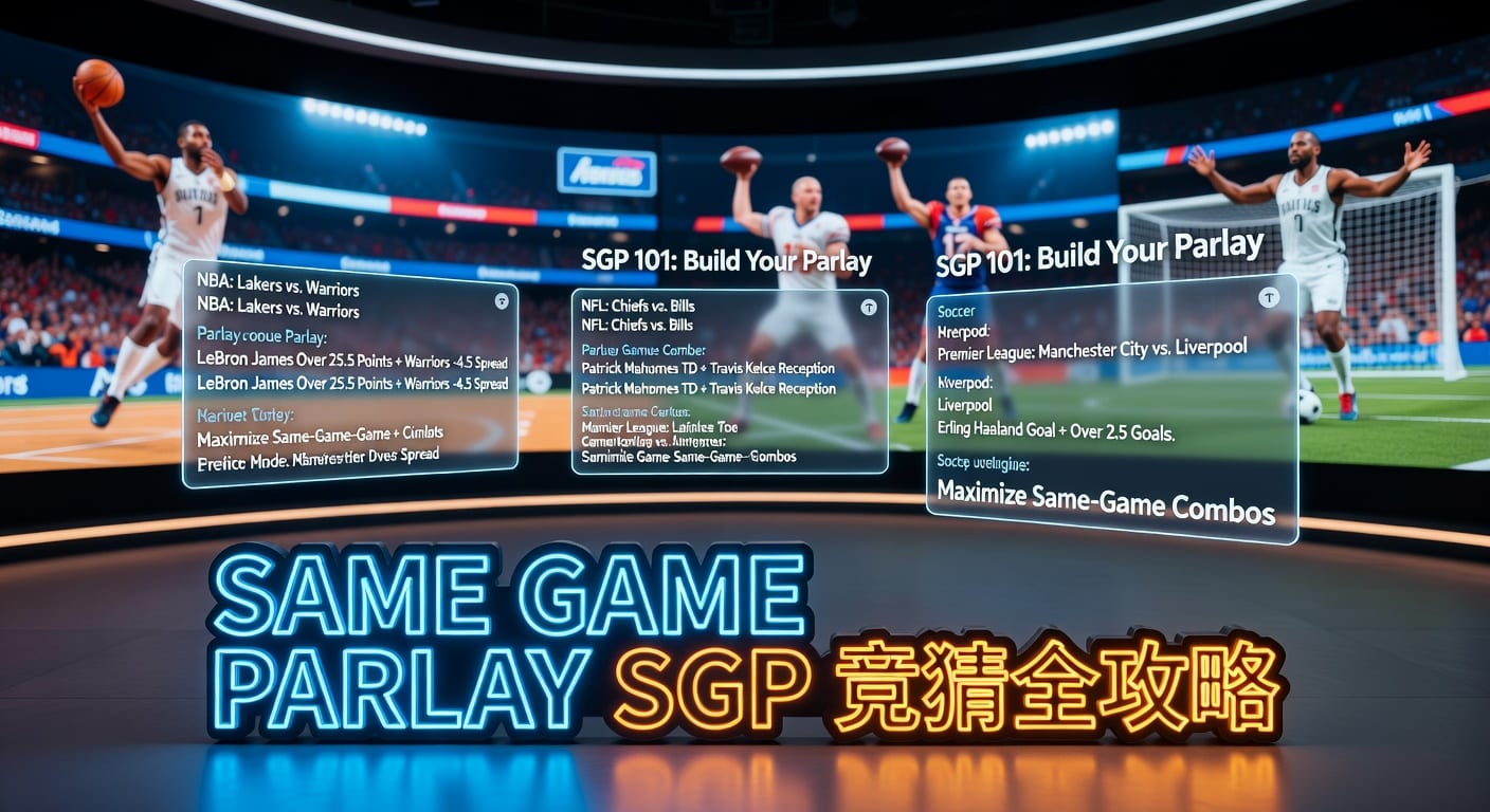Same Game Parlay SGP 详解：赛事竞猜高手策略