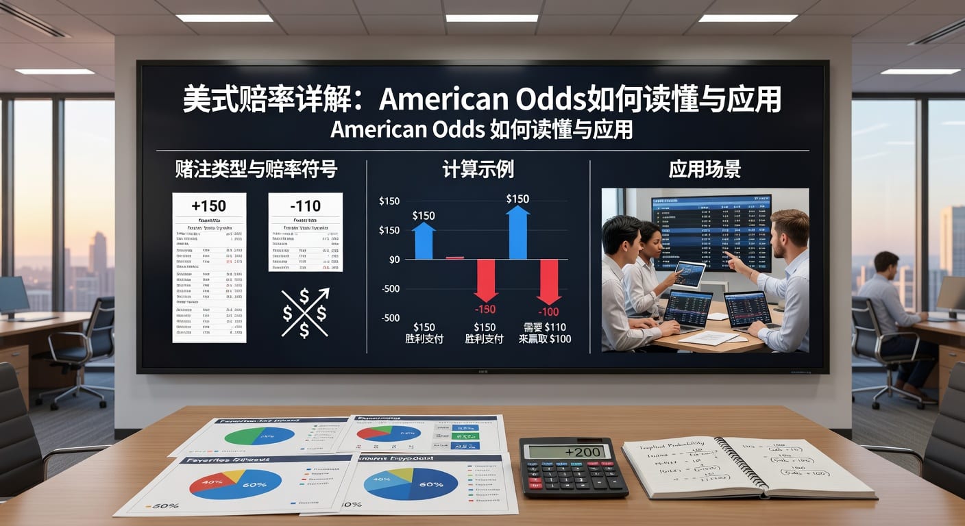 美式赔率 American Odds 详解与赛事应用