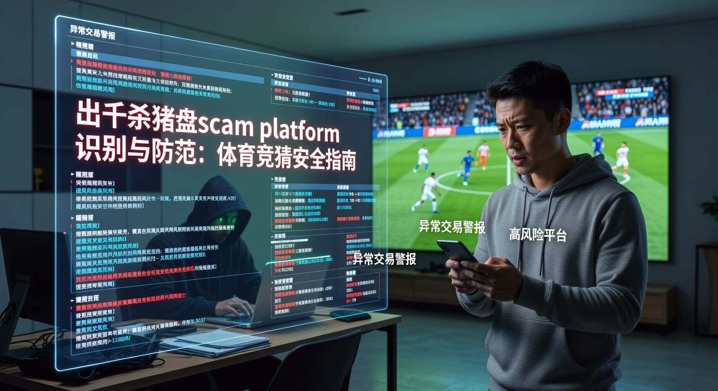 出千杀猪盘：体育竞猜诈骗平台识别指南