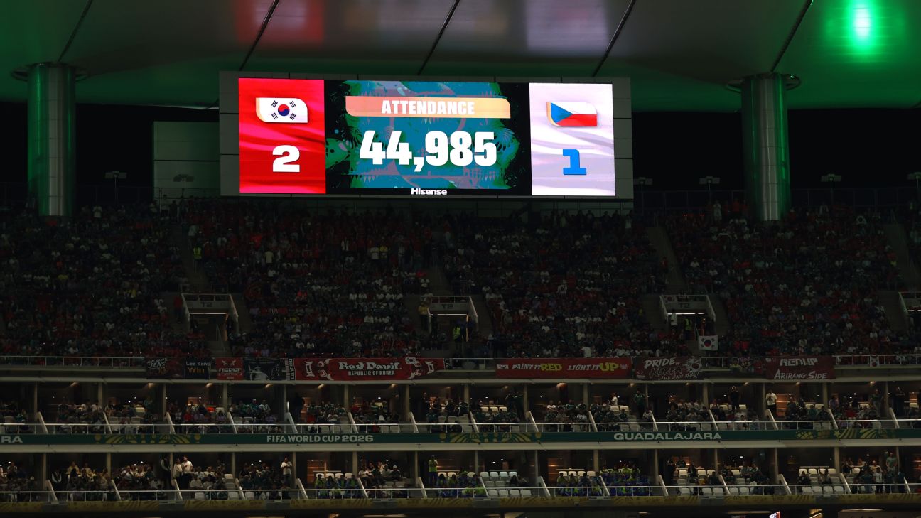 FIFA为韩国对捷克上座率数据辩护，官方声称数字准确